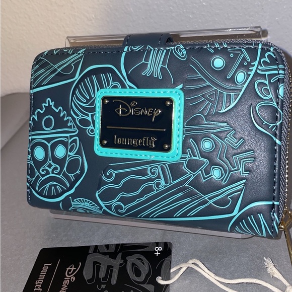 Loungefly Disney Atlantis 20th Anniversary Kida and Milo Wallet - Picture 5 of 9